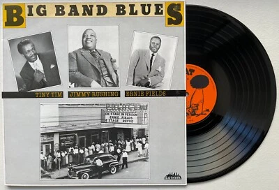 JIMMY RUSHING/TINY TIM/ERNIE FIELDS Big Band Blues 1987 KRAZY KAT  MONO  EX/EX - Image 1 of 3