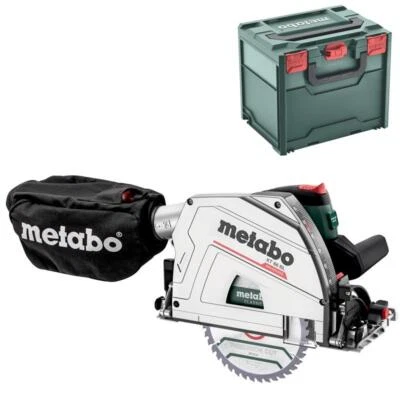Metabo Tauchkreissäge KT 66 BL 66 mm Sägeblatt Staubfangbeutel 1200W metaBOX 340 - Bild 1 von 4