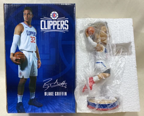 NIB 2017-2018 LA Clippers Blake Griffin Bobblehead Detroit Pistons Brooklyn Nets Cover