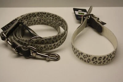 HUNTER Verstellbare Führleine Reflect Glow Leuchtleine mit Halsband /ohne Batterie