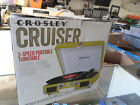 Brand New Crosley Cruiser CR8005A-CC 3-Speed Portable Audio Ready Turntable 