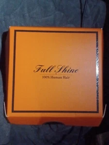 Full Shine 100% Human Hair Black 24" Tp_1_24_50G3 Z1_B_29_G_W - Picture 1 of 12