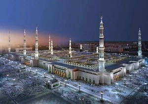 Mosque of Medina Photo Wall Mural - Komar - 8 Panels - 8-107 - Picture 1 of 2