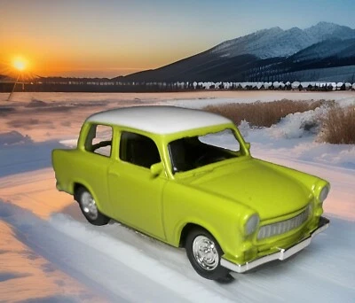 Trabant 601 GRELL DDR Nostalgie Modellauto, 1:64 Trabi Sammler wie NEU Limitiert - Bild 1 von 4