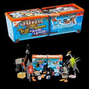 Contenedor de basura industrial Hexbug Junkbots gran colección de fábrica 4 de 24 bots 3" - Imagen 1 de 4