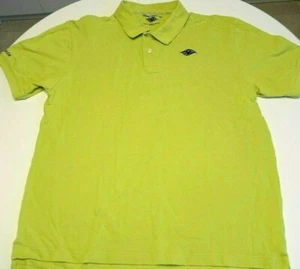Disney Cruise Lines Men's Polo Logo Shirt Size Large Neon Green Short Sleeve - Picture 1 of 5