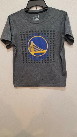 Golden State Warriors #23 Draymond Green Polyester T-Shirt tee Size Youth L NBA Cover