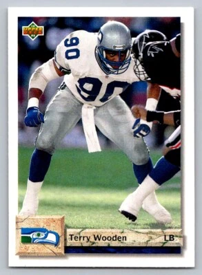 1992 Upper Deck #58 Terry Wooden - Image 1 of 2