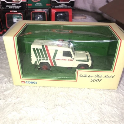 Corgi 1:43, CC07713, Land Rover Defender, Yorkshire Rider, modelo fundido,... - Imagem 1 de 4