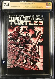 TMNT #1 - 1ª impresión | Firmado y boceto de Kevin Eastmen - Imagen 1 de 3