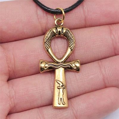 Egyptian Ankh Cross Pendant Necklace – Ancient Symbol of Life & Protection  - Image 1 of 4