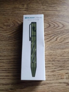 Rara penna a sfera portatile Olight Pen Mini OD verde nuova sigillata difficile da trovare - Foto 1 di 3