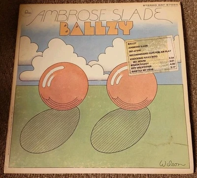Ambrose Slade Ballzy [LP] 1969 1st US Press Fontana White Label Promo Hype VG++  - Image 1 of 4