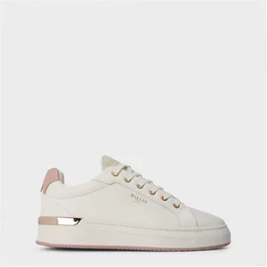 Sneakers basse Mallet GRFTR donna bianco rosa in pelle - Foto 1 di 8