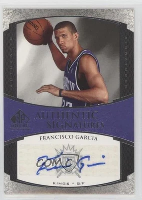 2005 SP Signature Edition Authentic Signatures Francisco Garcia Rookie Auto RC - Image 1 of 2