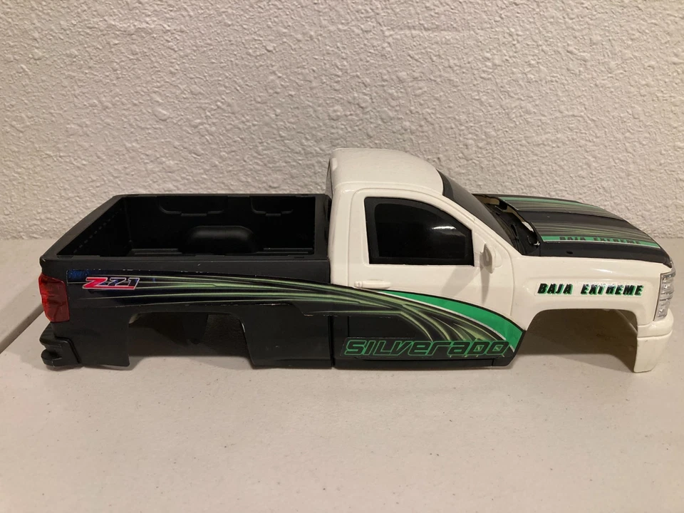 Chevy Silverado Bright Baja Extreme Hard Body RC Truck - Image 1 of 4