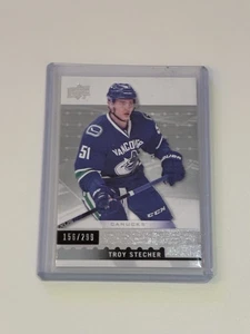 2016-17 Upper Deck Premier Rookie Inserts/299 Troy Stecher #R-31 RC Canucks - Imagen 1 de 2