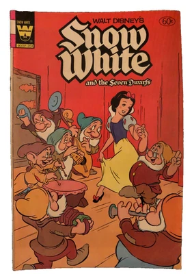 Snow White and the Seven Dwarfs # 90091-204 Whitman 1982 Classic Disney Story - Image 1 of 3