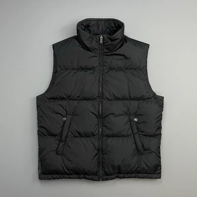 Prada Sport Black 2008 Nylon Down Puffer Gilet - 54 (XL) - Image 1 of 4