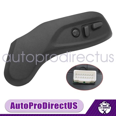 Cubierta exterior del interruptor eléctrico del asiento negro lado izquierdo del conductor para Hyundai Tucson 2016-2021 Foto 1 de 4