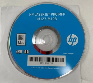 HP Laserjet Pro MFP M127-M128 Drucker Treiber Software CD DVD nur für Mac - Bild 1 von 1