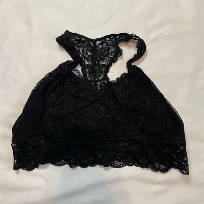 Motherhood maternity size medium black lace bralette - Image 1 of 4