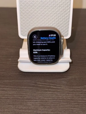 Apple Watch Ultra 49mm 1st Gen Titanium Case GPS + Cellular – Good Condition - Image 1 of 4