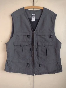 Chaleco de pesca The North Face bolsillos de carga nailon cremallera camping senderismo cabina XL - Imagen 1 de 5