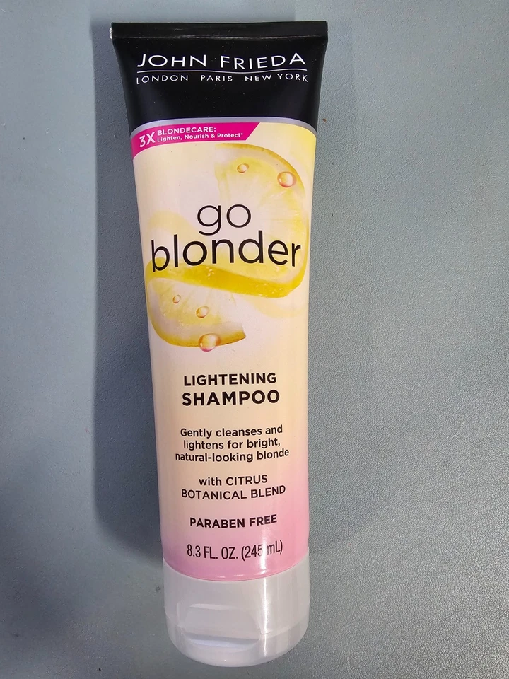 2 PACK John Frieda Sheer Blonde Go Blonder Lightening Shampoo 8.3 oz - Image 1 of 1