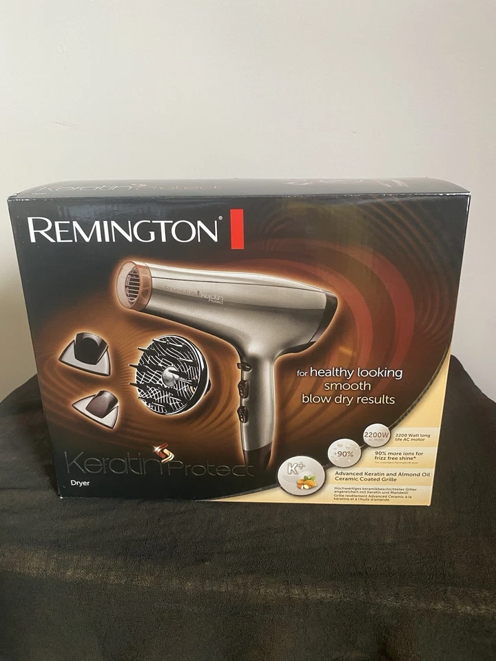 Remington hair Dryer With Ion And Keratin Technology 2200W-AC8002 - Image 1 of 4