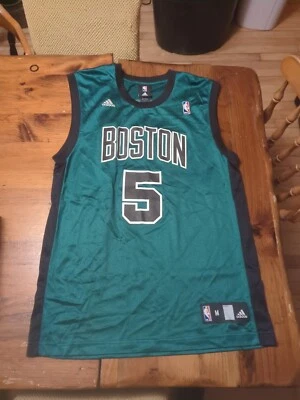 Camiseta Adidas Boston Celtics Juvenil Talla XL 18-20 Baloncesto Kevin Garnett 5 Foto 1 de 4