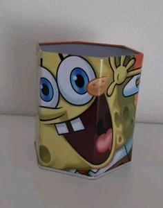 Spongebob Schwammkopf Stiftebecher Metallbox Stifthalter Stift Ständer Merch - Bild 1 von 4