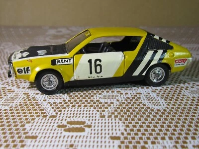 593Z Solido Modificato 196 Renault 17 Gordini #16 Rally Marocco 1976 Tilber 1: - Immagine 1 di 4