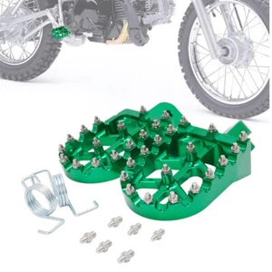 Espieras de motocicleta CNC para CRF XR KX85 KX125 CRF110 KLX150 verde - Imagen 1 de 10