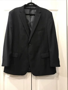 Men’s Mantoni Milan Italy Men's 100% Virgin Wool Navy Blue Blazer---Size 46R - Picture 1 of 9