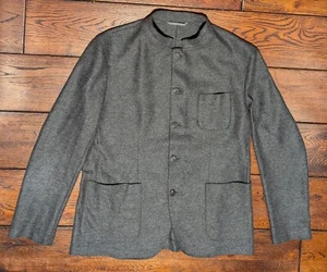 Chaqueta Blazer Josef & Anna X Weber + Weber Lana Virgen Anton Gris Oscuro Talla 54 L - Imagen 1 de 22