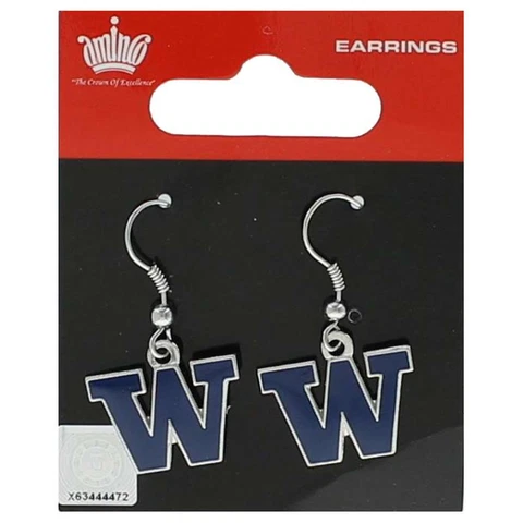 Washington Huskies Dangler Earrings Cover
