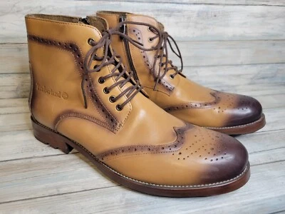 Timberland Britton Hill Brogue Wingtip кожаные ботинки чукка, мужской США 7,5 ЕС 41 - Изображение 1 из 4