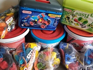 Meccano Junior y Vintage Plástico Meccano Varios Juegos y Piezas y Piezas - Imagen 1 de 61