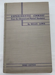 Experimental Cookery From Chemical Physical Standpoint 1943 Gastronomy Cookbook - Bild 1 von 6