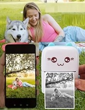 Pocket Mobile Mini Printer Bluetooth Inkless Wireless Label Instant Photo Camera
