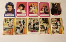 Three’s Company Suzanne Sommers Chrissy Sticker Card Lot X10 TV Collectibles #D