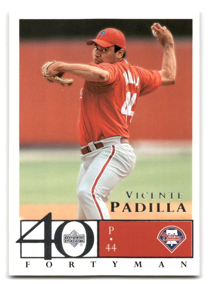 Vicente Padilla 2003 Upper Deck 40-Man Baseball #677 Philadelphia Phillies - Image 1 of 2