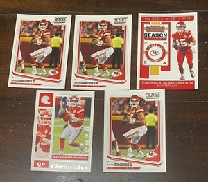 Large 75 Football Cards Lot - Patrick Mahomes Rookie Cards Tom Brady Etc - Picture 1 of 4