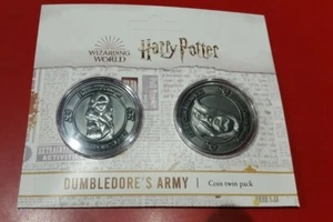 Harry Potter Dumbledores Army Coin twin set - Hermione and Ginny - 2 pack - Imagen 1 de 3