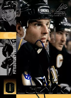 Ed Olczyk - Signed 1997-98 Pinnacle Inside Card #169 - Image 1 of 2