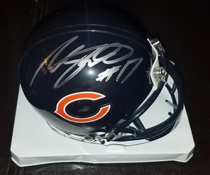 ANTHONY MILLER 'CHICAGO BEARS' 2018 RECEIVER SIGNED MINI-HELMET *COA *PROOF 1 - Picture 1 of 2