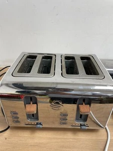 Swan ST14620WHTN 4 Slice Toaster - White - Picture 1 of 4