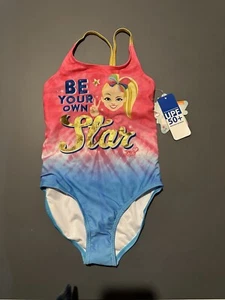 Nickelodeon Jojo Siwa One Piece Swimsuit, Size S Be Your Own Star - Picture 1 of 4