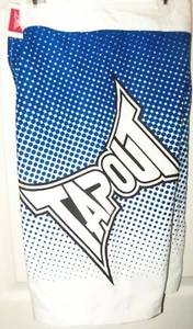 Tapout Blue White Swim Suit Trunks Board Shorts Boys Size 20 NWT - Picture 1 of 4